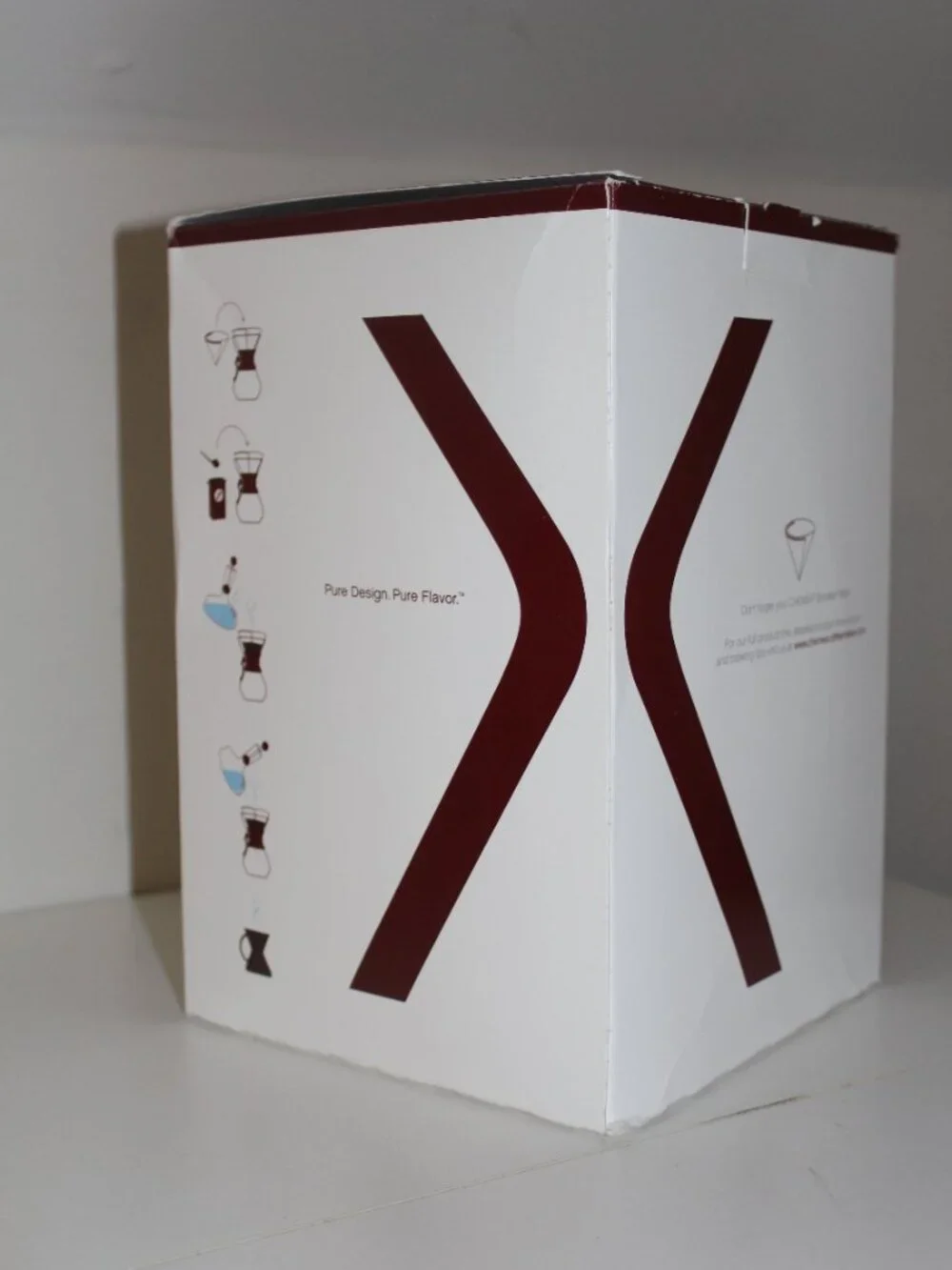 Vintage Chemex CM-8A Classic Series Filter Drip Coffee Maker 8 Cup Brand New